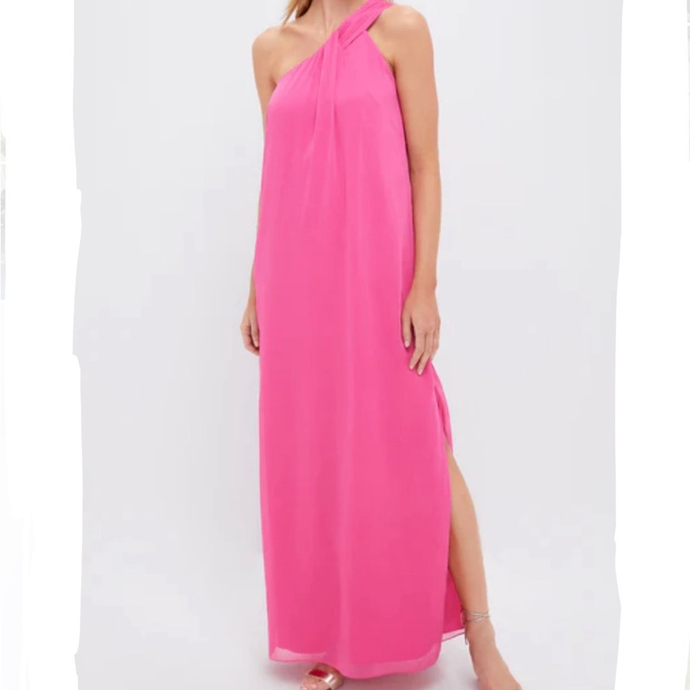 Tuckernuck’s Pomander Place Hot Pink Soleil Gown